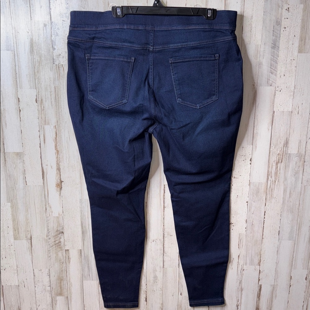 Terra & Sky Women’s Plus Skinny High Rise Pull-On Size 1X (16W-18W) Jeggings NWT - Picture 13 of 16